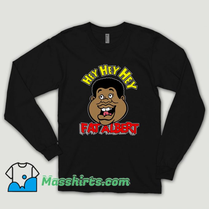 Fat Albert Face Long Sleeve Shirt