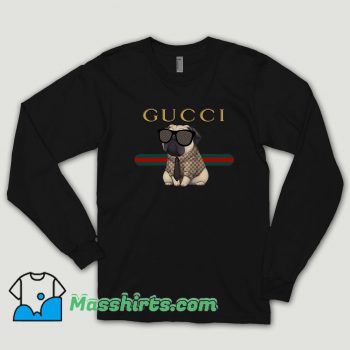 Funny Pug Dog Long Sleeve Shirt