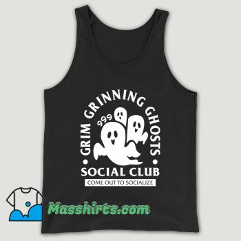 Grim Grinning Ghost Unisex Tank Top