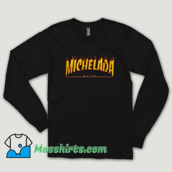 Guariz Michelada Gang Flame Thrasher Long Sleeve Shirt