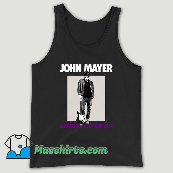 John Mayer Asia Tour 2019 Unisex Tank Top