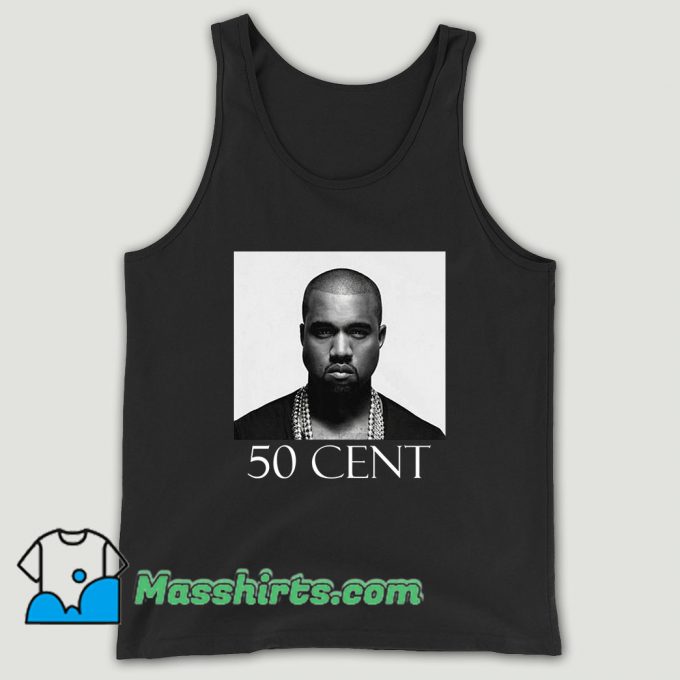 Kanye West 50 Cent Joke Unisex Tank Top