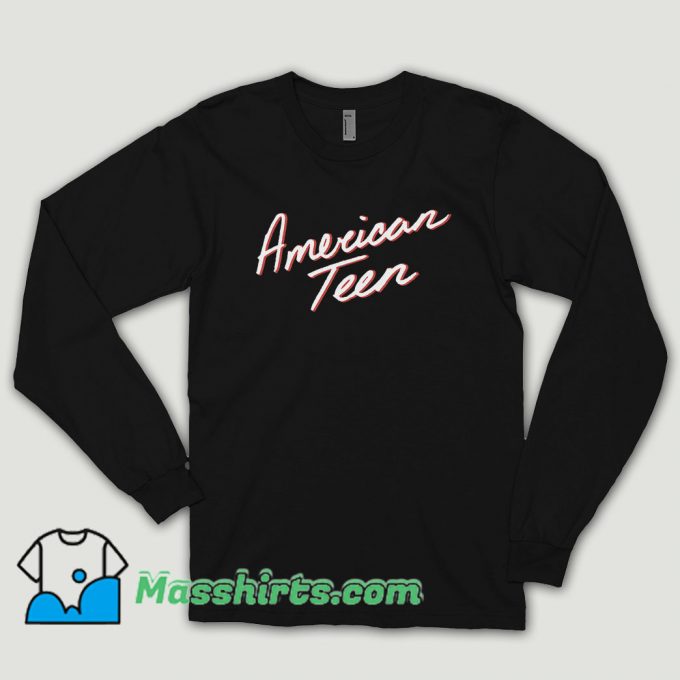 Khalid American Teen Long Sleeve Shirt