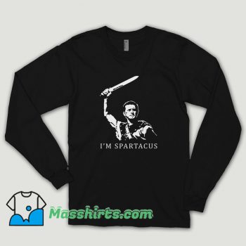 Kirk Douglas I Am Spartacus Long Sleeve Shirt