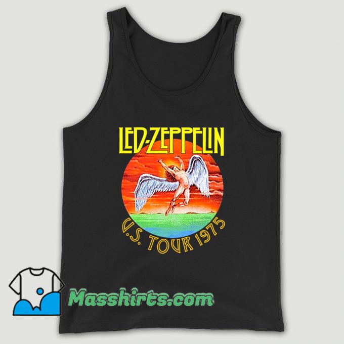 Led Zeppelin Us Tour 1975 Unisex Tank Top