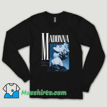 Madonna True Blue Album Long Sleeve Shirt