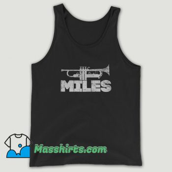 Miles Davis Trumpet Logo Unisex Tank Top