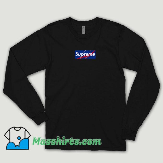 Nasa X Supreme Long Sleeve Shirt