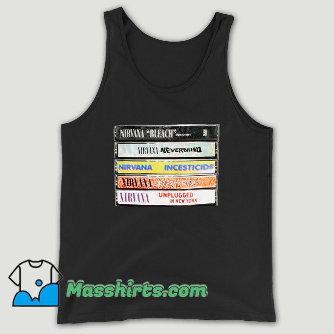 Nirvana Album Cassettes Unisex Tank Top