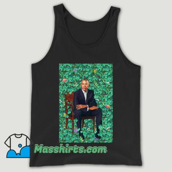 Obama Portraits Blend Paint Unisex Tank Top