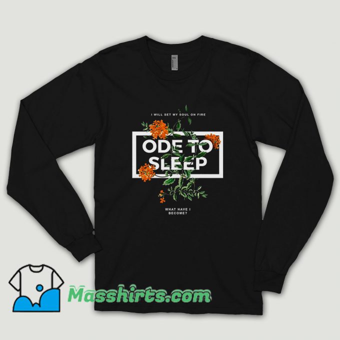 Ode To Sleep Rose Long Sleeve Shirt