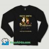 Patti Smith 53rd Anniversary 1967 2020 Thank You For The Memories Signature Long Sleeve Shirt
