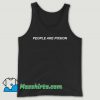 People Are Poison Rose Letter Unisex Tank Top