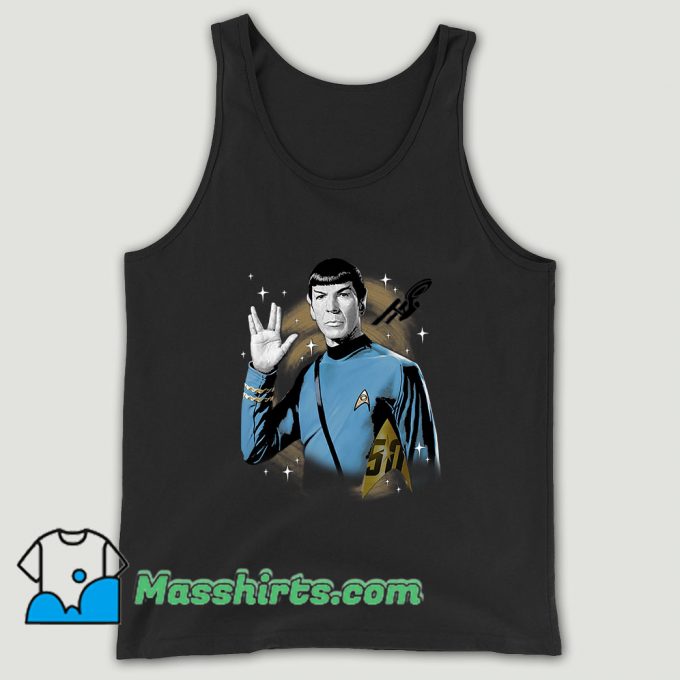 Star Trek 50th Anniversary Spock Unisex Tank Top