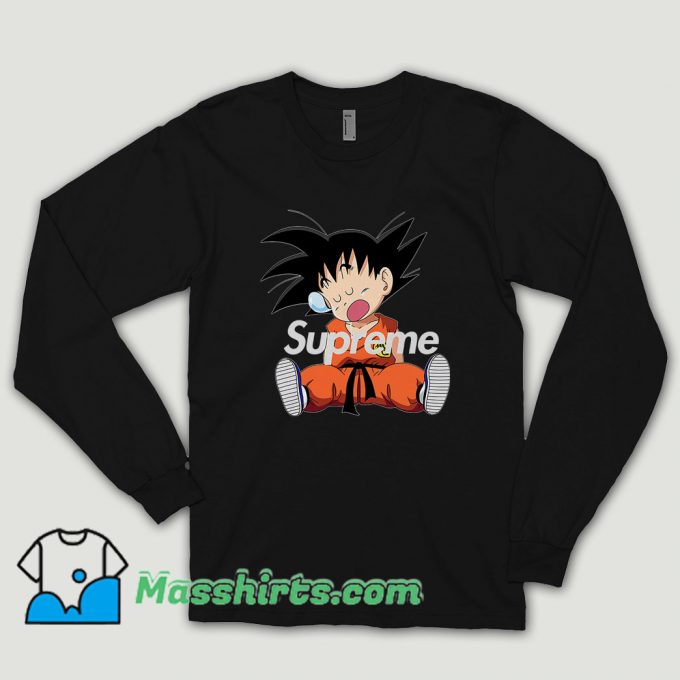 Supreme Goku Sleep Long Sleeve Shirt