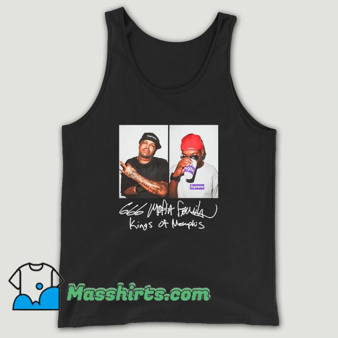 Supreme Three 6 Mafia Unisex Tank Top