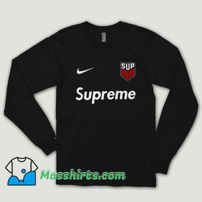 Supreme Usa Jersey Long Sleeve Shirt