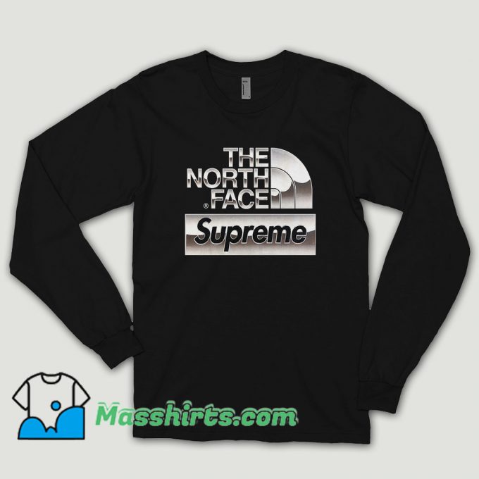 Supreme X The North Face Metallic Long Sleeve Shirt