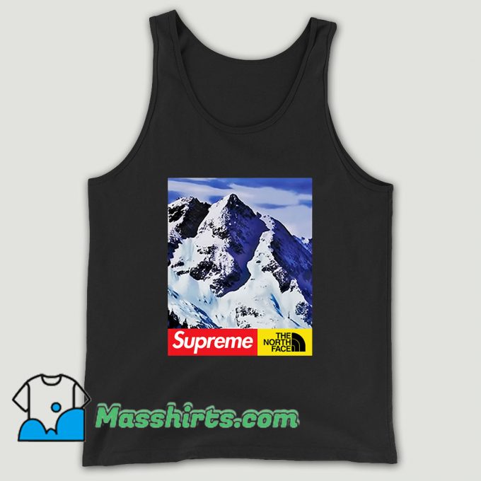 Supreme X The North Face Mountain Unisex Tank Top