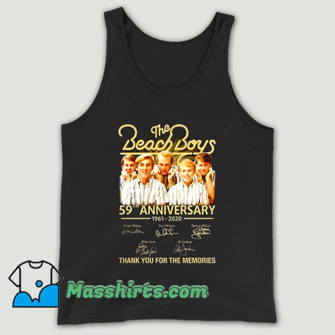 The Beach Boys 59th Anniversary Unisex Tank Top