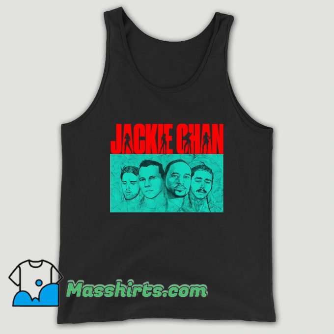 Tiesto X Dzeko X Preme X Post Malone Jackie Chan Unisex Tank Top