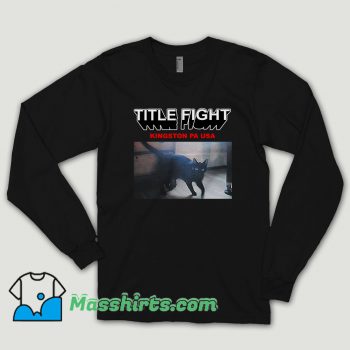Title Fight Kingston Cat Long Sleeve Shirt