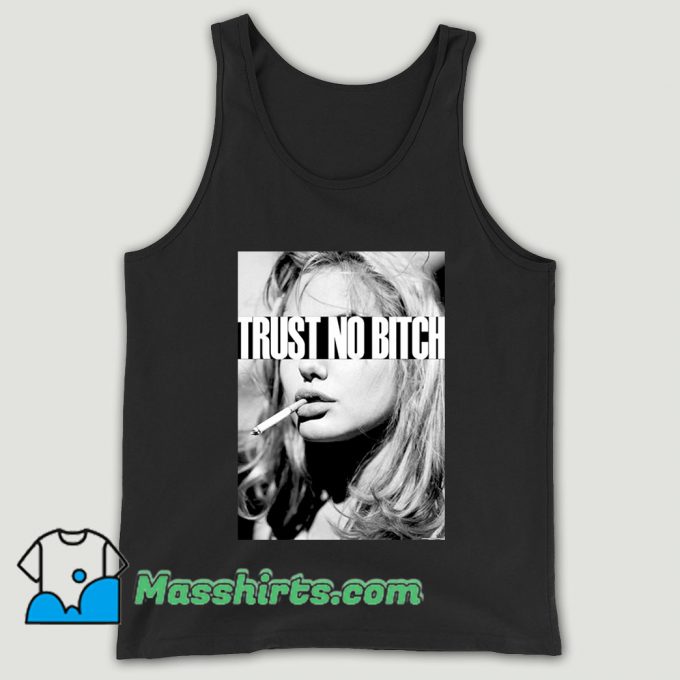 Trust No Bitch Smoking Unisex Tank Top