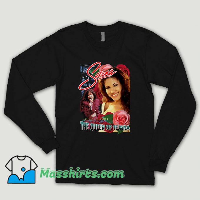 Vintage Selena Quintanilla Long Sleeve Shirt