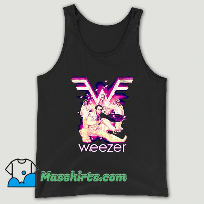 Weezer New Elvis Band Unisex Tank Top