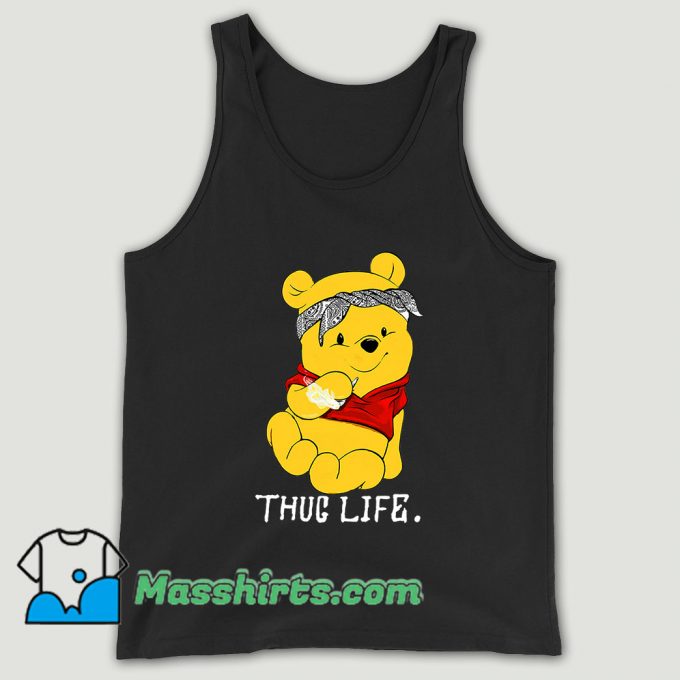 Winnie The Pooh Thug Life Unisex Tank Top