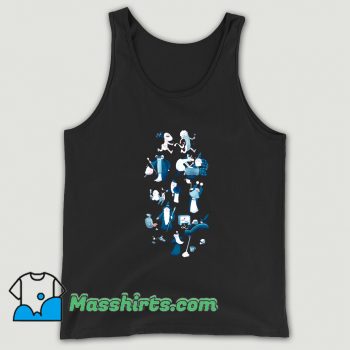 Cool A Flat Full Of Wizards Tank Top