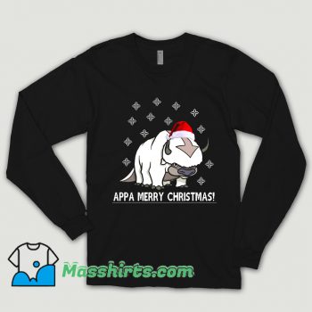 Vintage Appa Merry Christmas Avatar Shirt