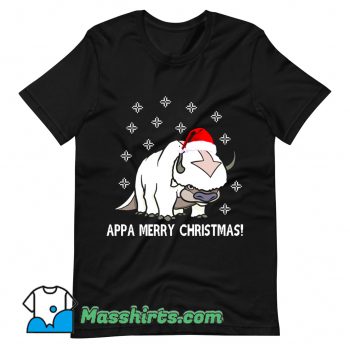Appa Merry Christmas Avatar T Shirt Design