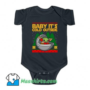 Baby Its Cold Outside Baby Onesie