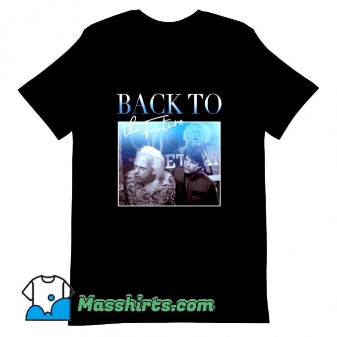 Vintage Back To The Future 01 80s T Shirt Design
