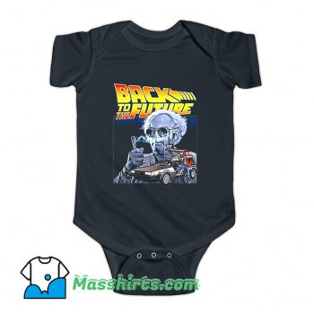 Back To The Future 02 80s Baby Onesie