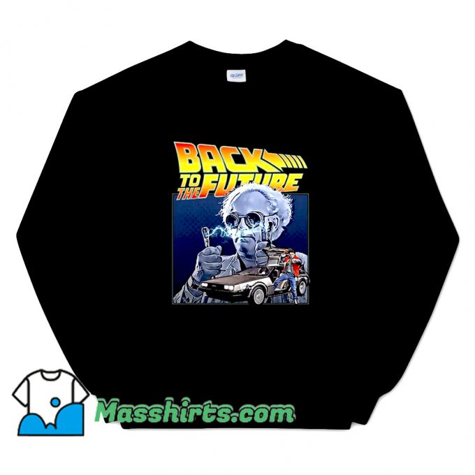 Official Back To The Future 02 80s Sweatshirt