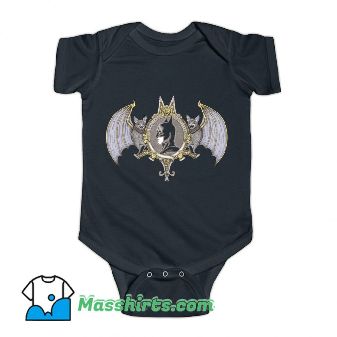 Bat Crest Baby Onesie