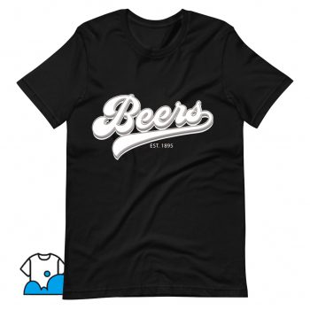 Cute Beers EST 1895 T Shirt Design