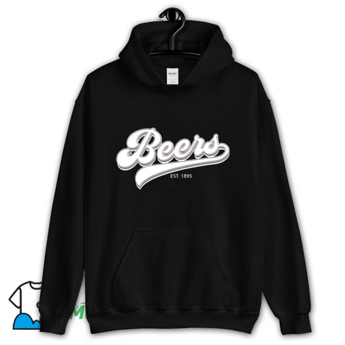 Vintage Beers EST. 1895 Hoodie Streetwear