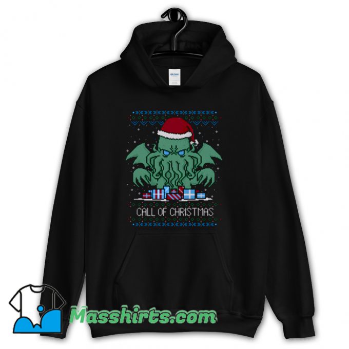 Call Of Christmas Ugly Christmas Hoodie Streetwear