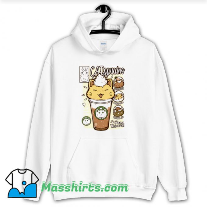 Catppuccino Drink Hoodie Streetwear