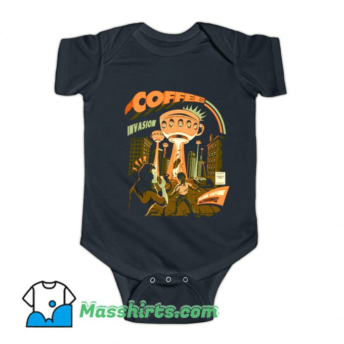 Coffee Invasion Baby Onesie