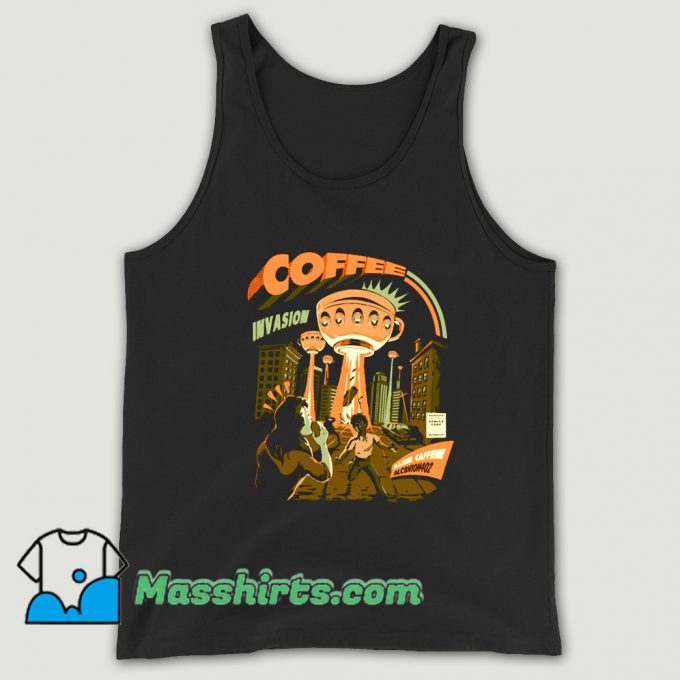 Awesome Coffee Invasion Tank Top