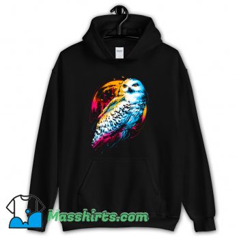 Cool Colorful Owl Hoodie Streetwear
