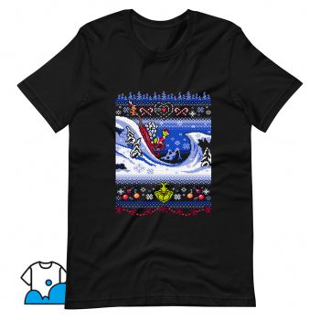 Cuddly As A Cactus Ugly Sweater T Shirt Design