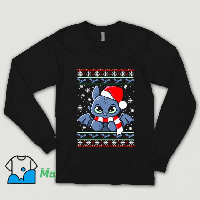 Dragon Night Fury Ugly Christmas Sweater Shirt