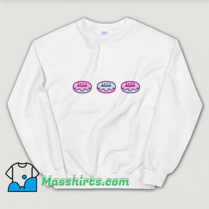 Funny Eat Donuts Food Sweatshirt