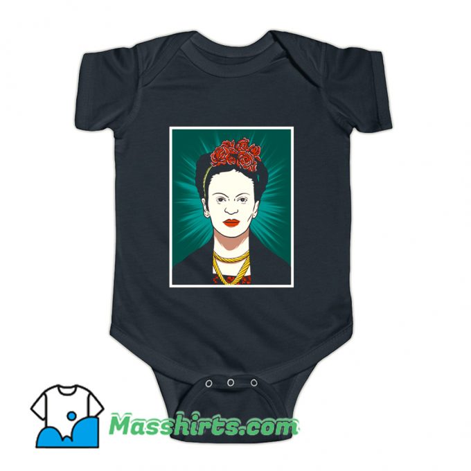 Classic Frida Kahlo Baby Onesie