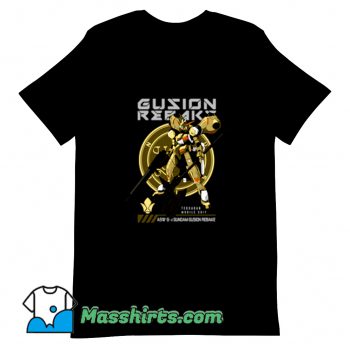 Vintage Gundam Gusion Rebake T Shirt Design